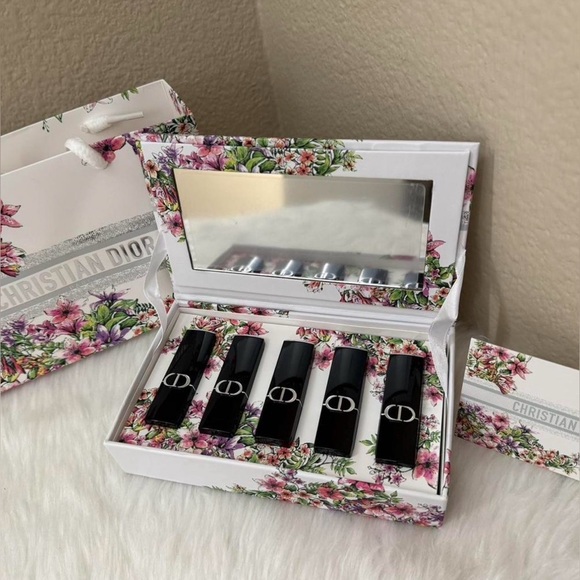 Dior✨🖤🩷 Lipstick Collection - Classic Black Hues